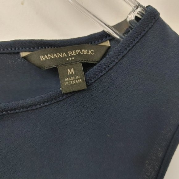 Banana republic sleeveless top sheer bottom size medium - Picture 2 of 4